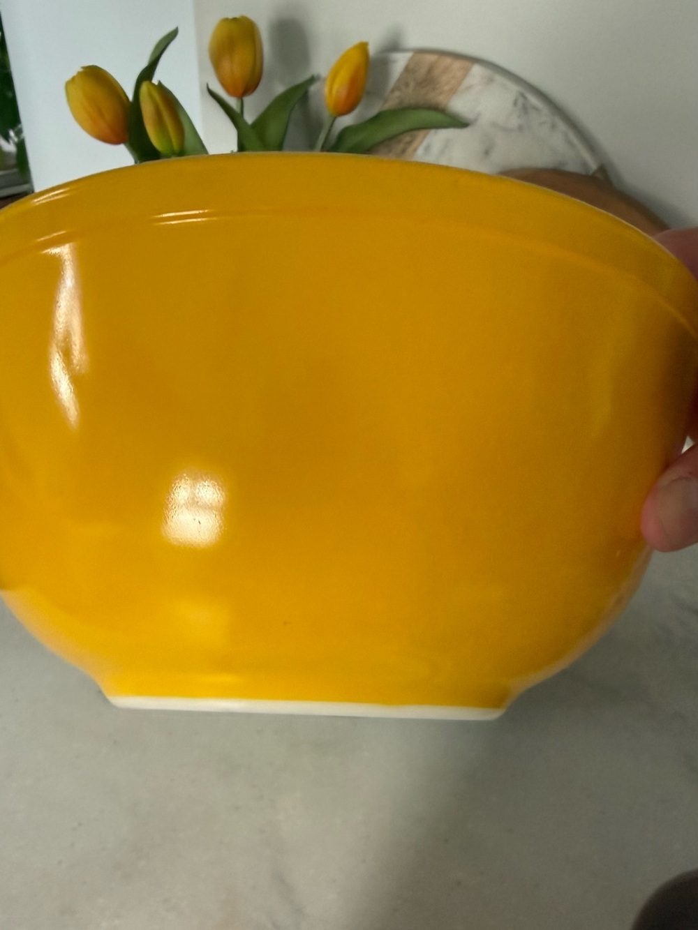 Pyrex Reverse Primary Nesting Bowl Set -Almost New - Picture 5 of 6
